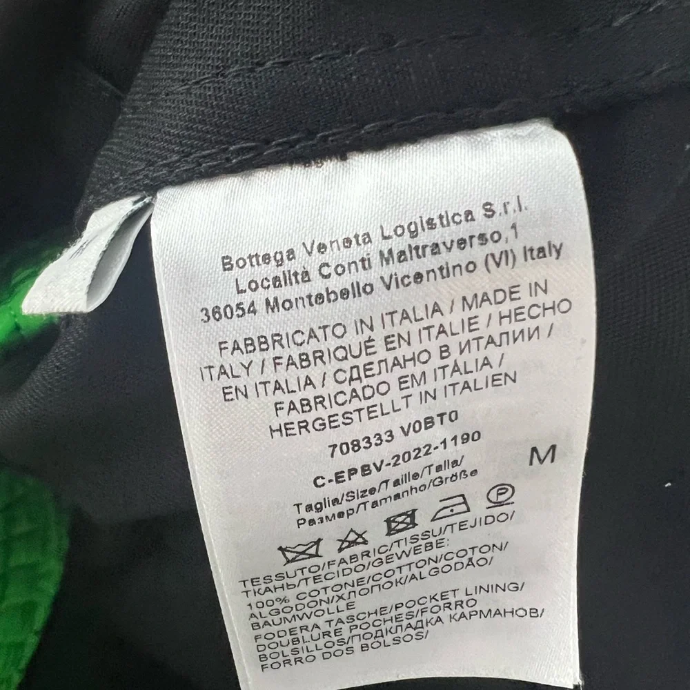 Bottega Veneta 2 in 1 Parka Coat Nylon Black Green Men’s Medium $6,700 - Picture 5 of 9